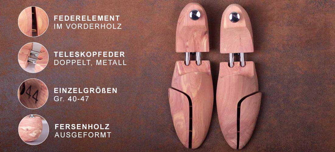 Luxus-Schuhspanner Cedar Highlights
